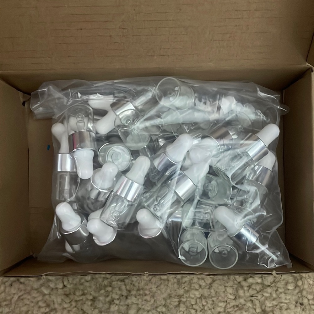 Mini Sample bottles.
